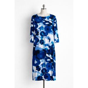 Ellen-tracy Women's Blue Dress
